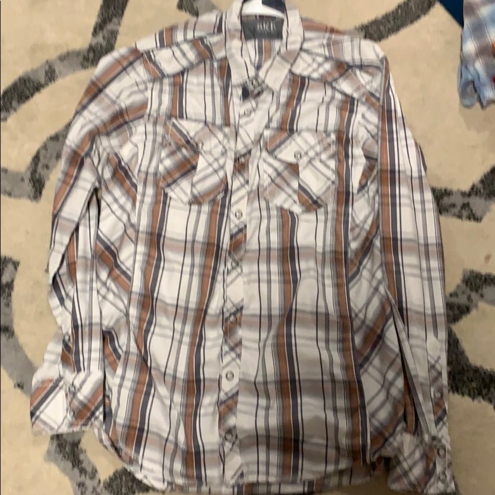 Men’s BKE Long Sleeve Button Up Shirt
